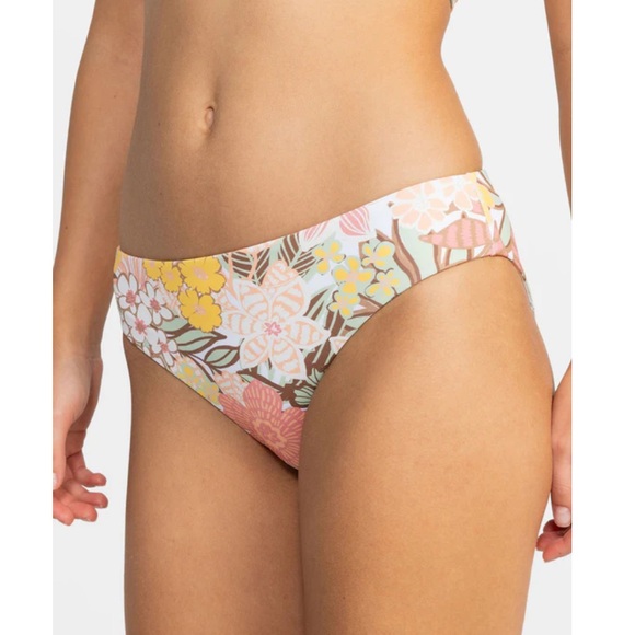 Roxy Women's Playa Paradise Reversible Hipster Bikini Bottom NWT - Picture 1 of 11